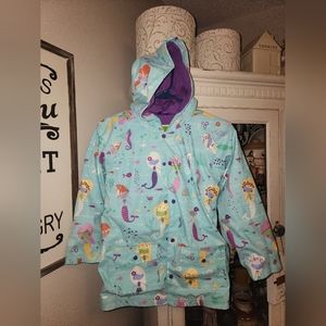 OAKIWEAR Mermaid Lined Rain Jacket